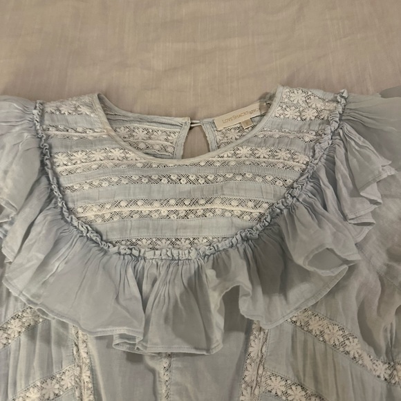 LoveShackFancy Cooper Dress in Riviera (17) - Picture 6 of 9